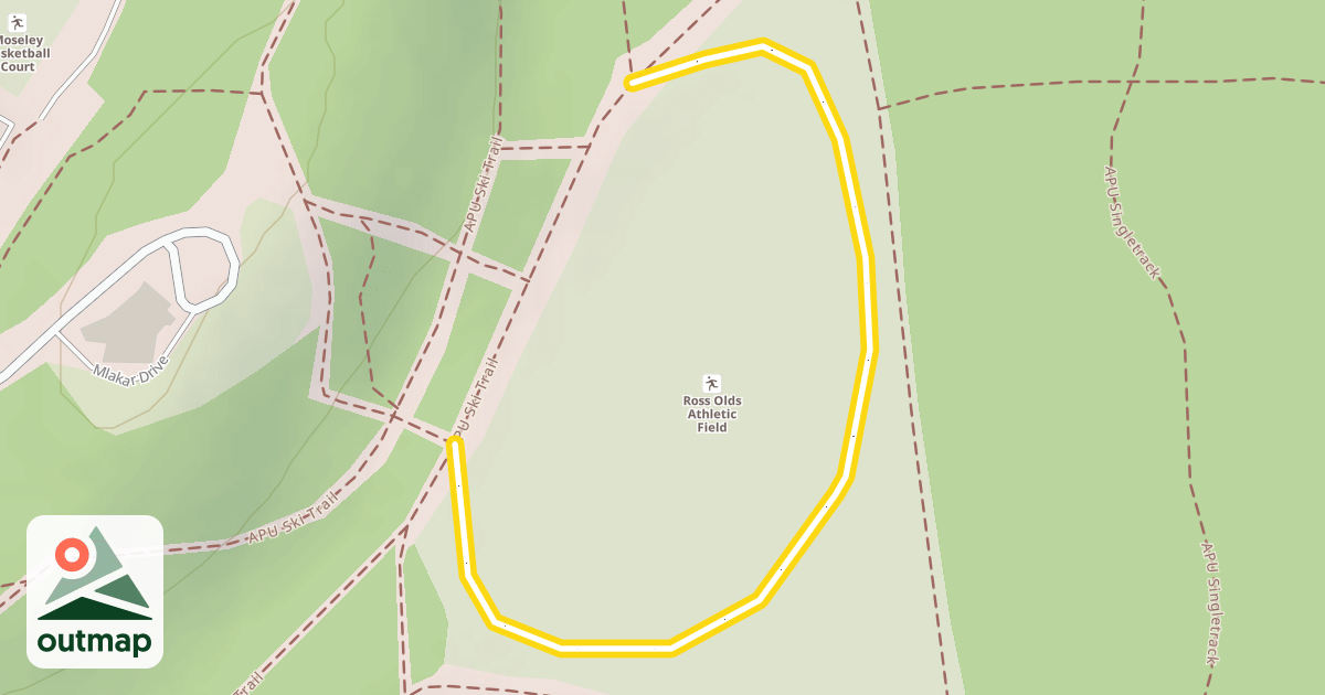 Map of APU Soccer Field