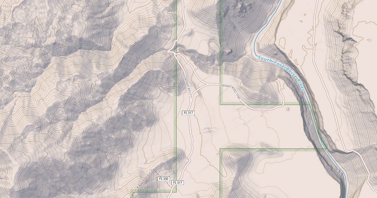 Map preview of Danskin #317