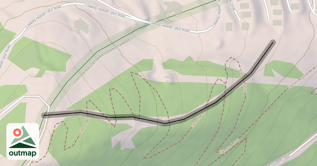 Map of Dogwood/Lost Frontier