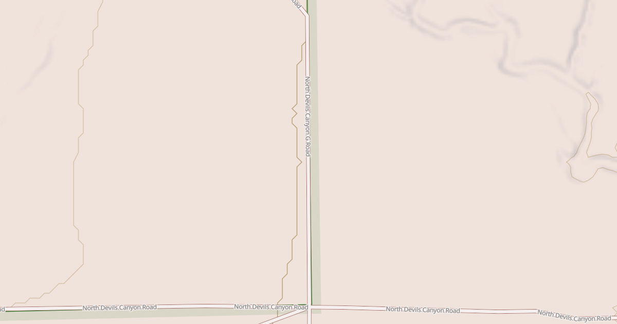 Map preview of NORTH DEVILS CANYON G