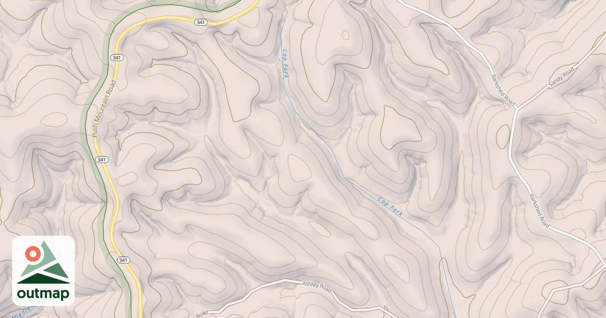 Map of USFS Motor Vehicle Use Map Roads {783ABAE2-B31C-4F33-8F7E-54039304E978}