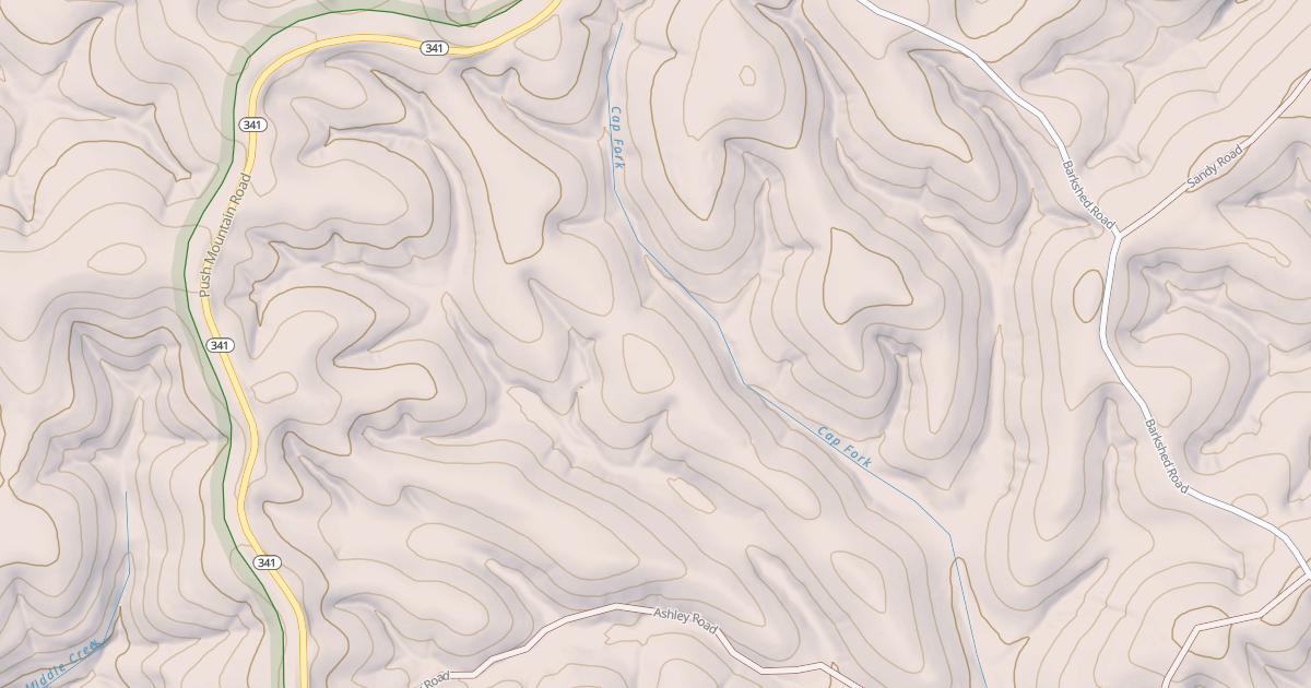 Map preview of USFS Motor Vehicle Use Map Roads {783ABAE2-B31C-4F33-8F7E-54039304E978}