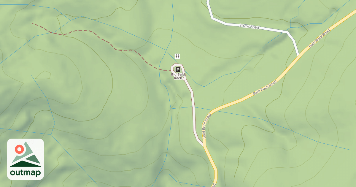 Map of BALDROCK PICNIC AREA