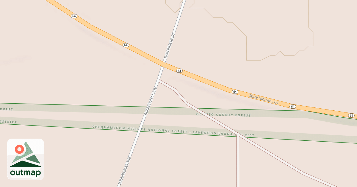 Map of ATV TRAIL LKLN01