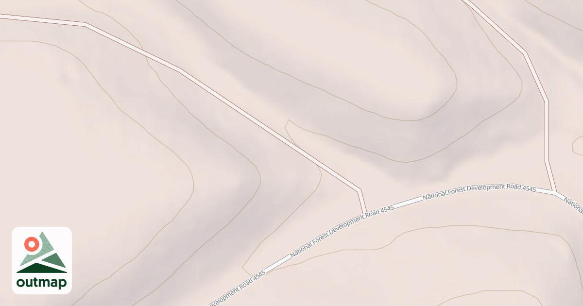 Map of USFS National Forest System Roads {2E85746F-DF7A-4363-9949-6FE9C1308565}