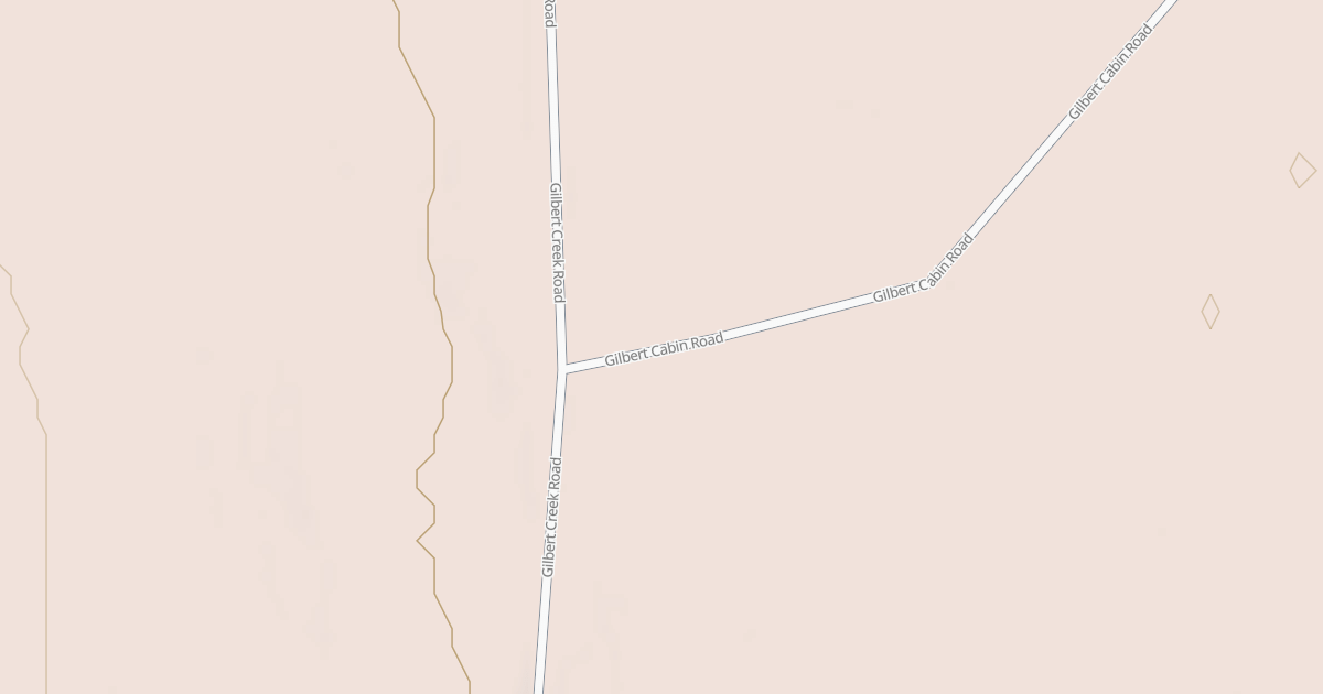 Map preview of GILBERT CABIN