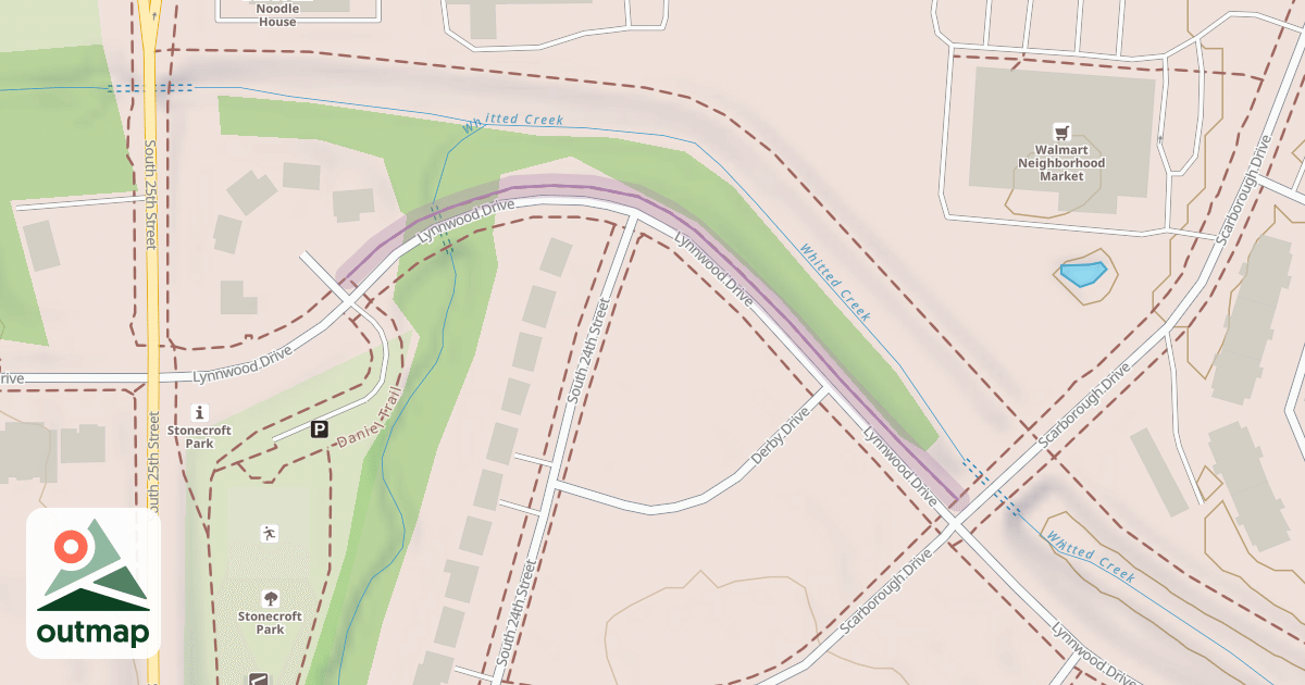 Map of Daniel Trail