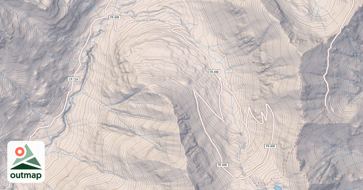 Map of COLUMBUS BASIN