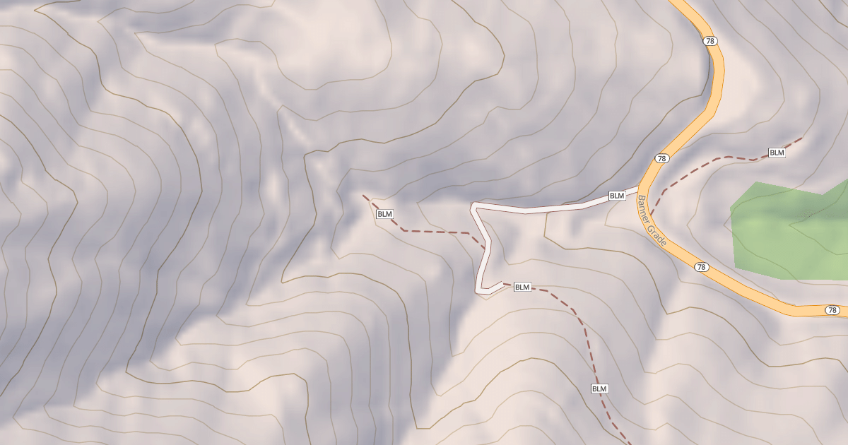Map preview of BLM National GTLF Public Motorized Roads 454d7903-a8cc-46a0-84aa-1d81cd24238e