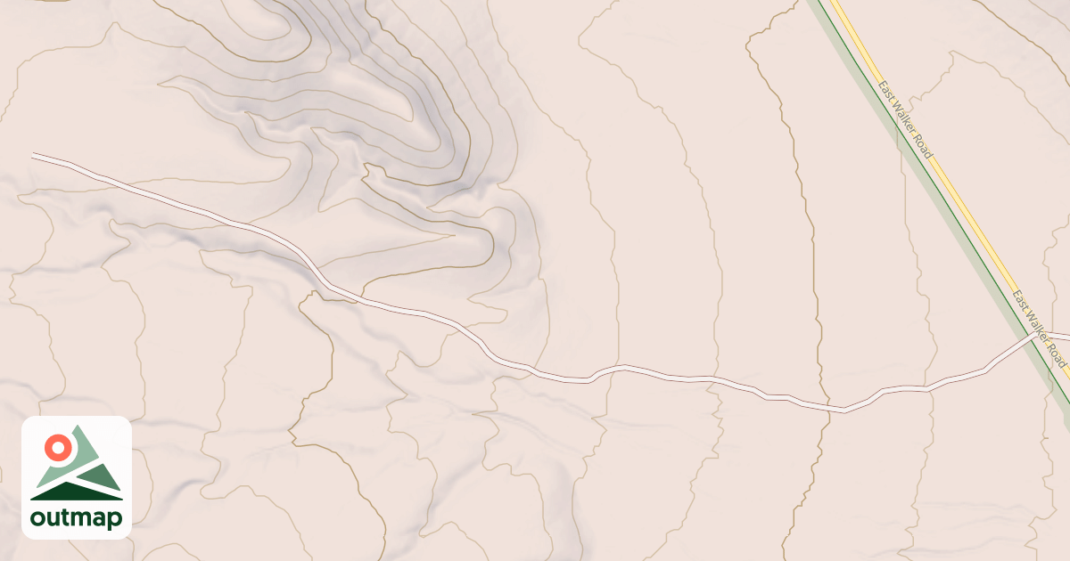 Map of OLD BOUNDARY SPUR ROAD