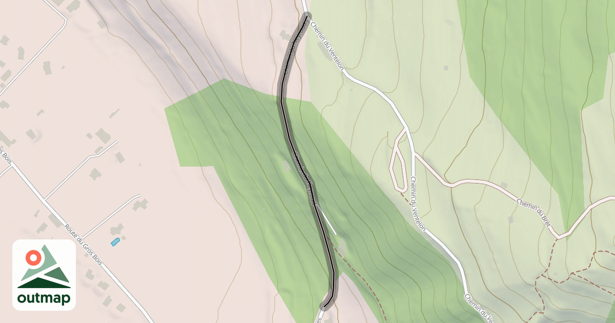 Map of Chemin du Neyroud