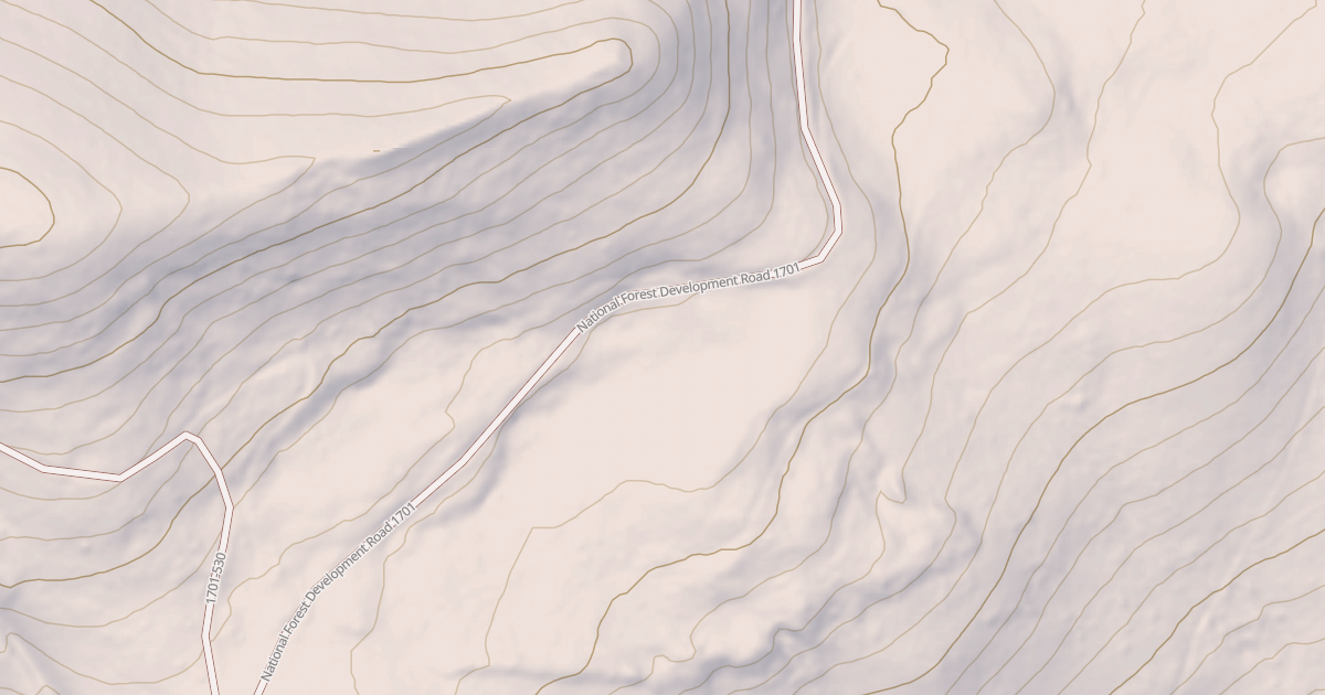 Map preview of NORTH FORK WENAS CREEK