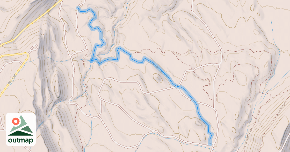 Map of Electric Avenue