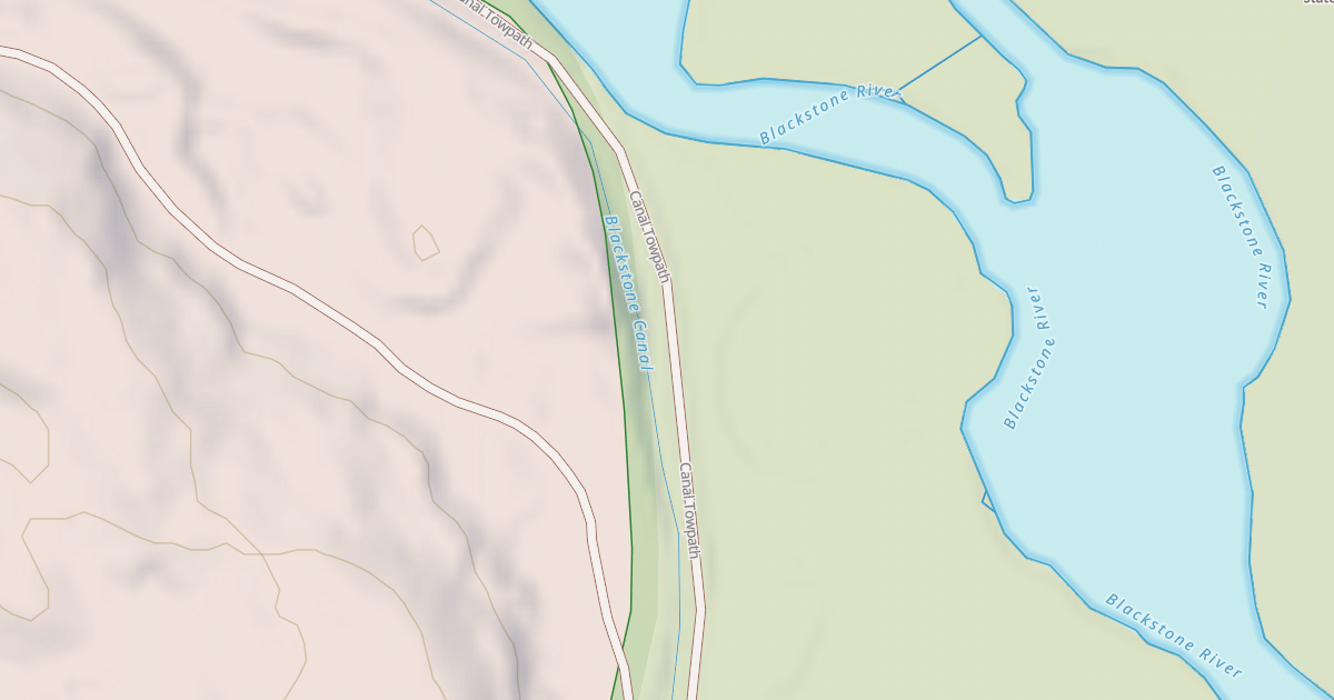 Map preview of Towpath Trail