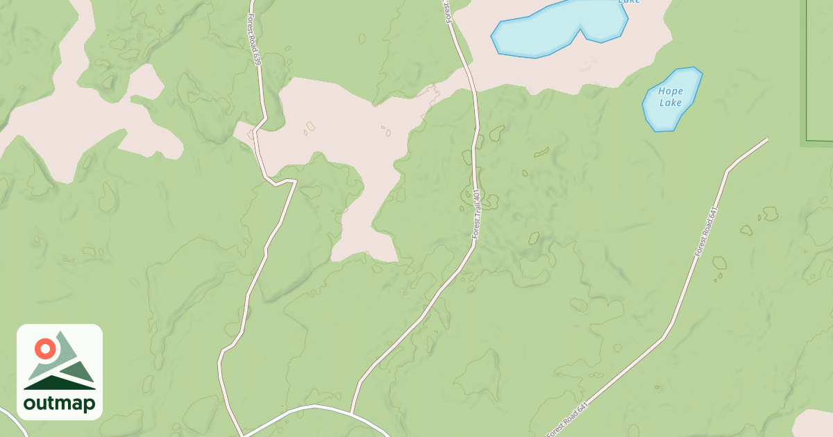 Map of FR 640