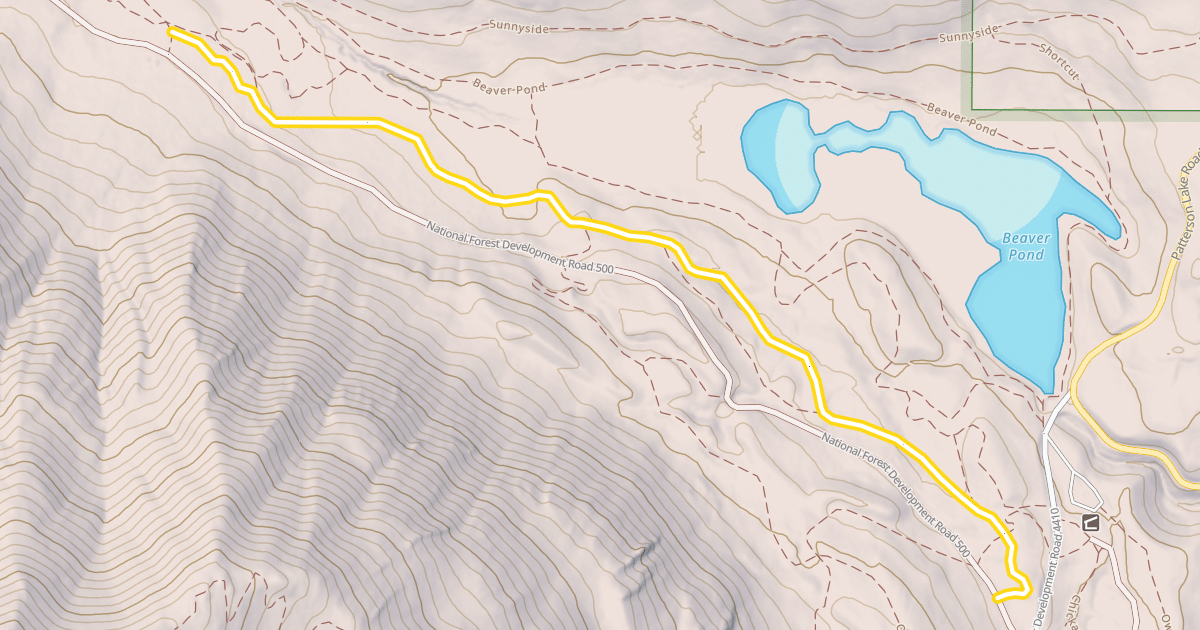 Map preview of Yellow Jacket