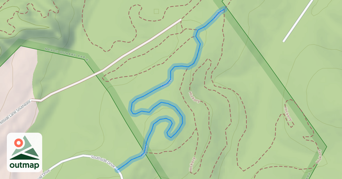Map of Amber