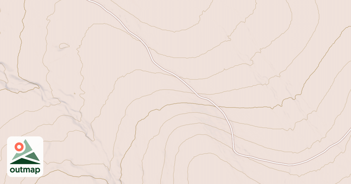 Map of Mt Mitten Snomo