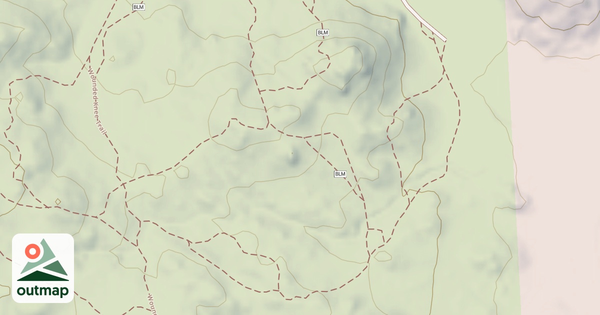 Map of BLM National GTLF Public Motorized Trails a0c6db0a-e17f-487d-b7c9-cc07ed9d9309