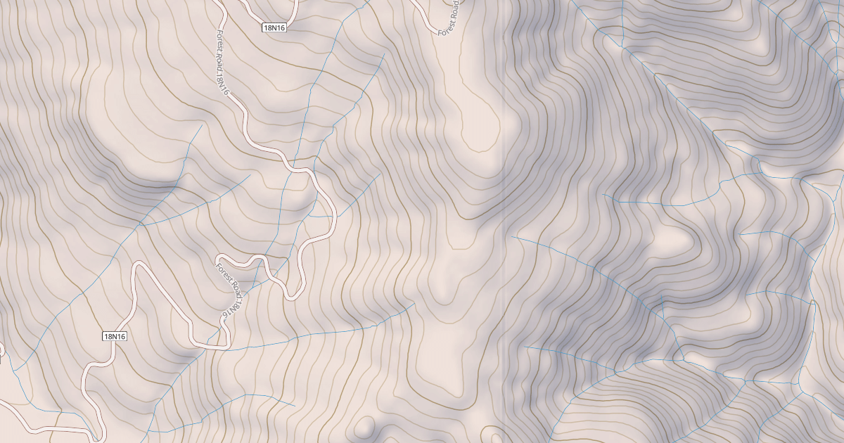 Map preview of SHELLY CREEK RIDGE