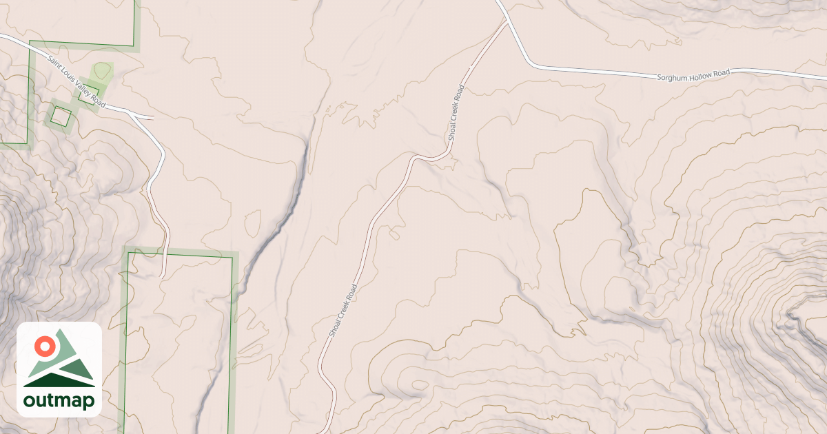 Map of SHOAL CREEK