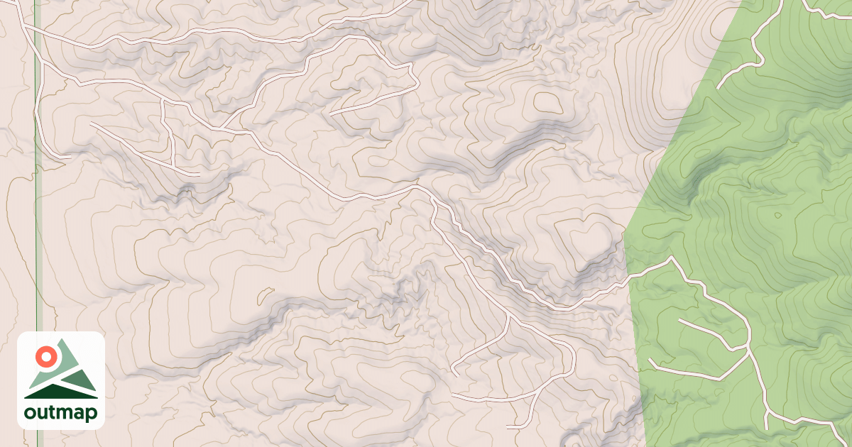 Map of LONG SPUR ROAD A