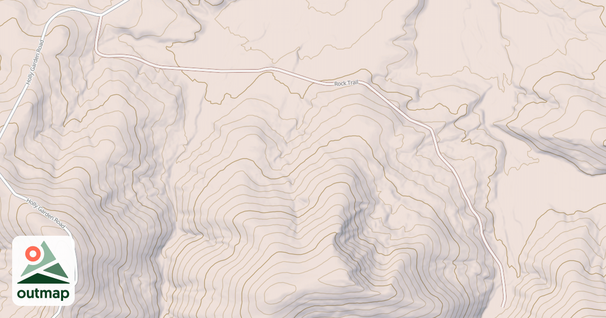 Map of CEDAR CABIN MTN