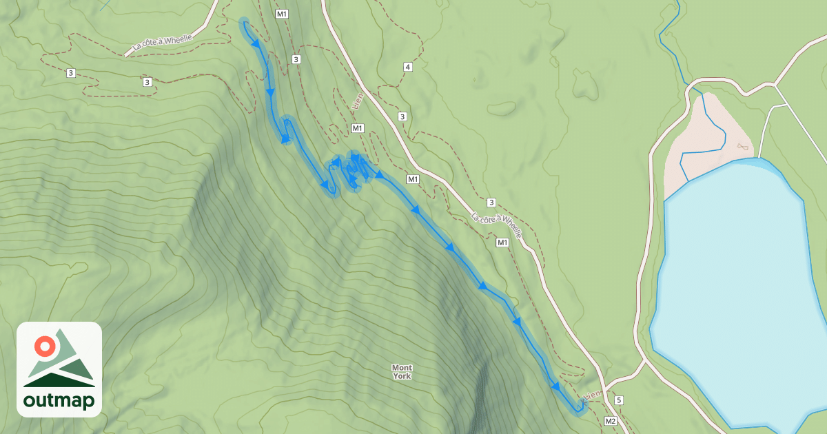 Map of Chemin de la Reserve-Faunique