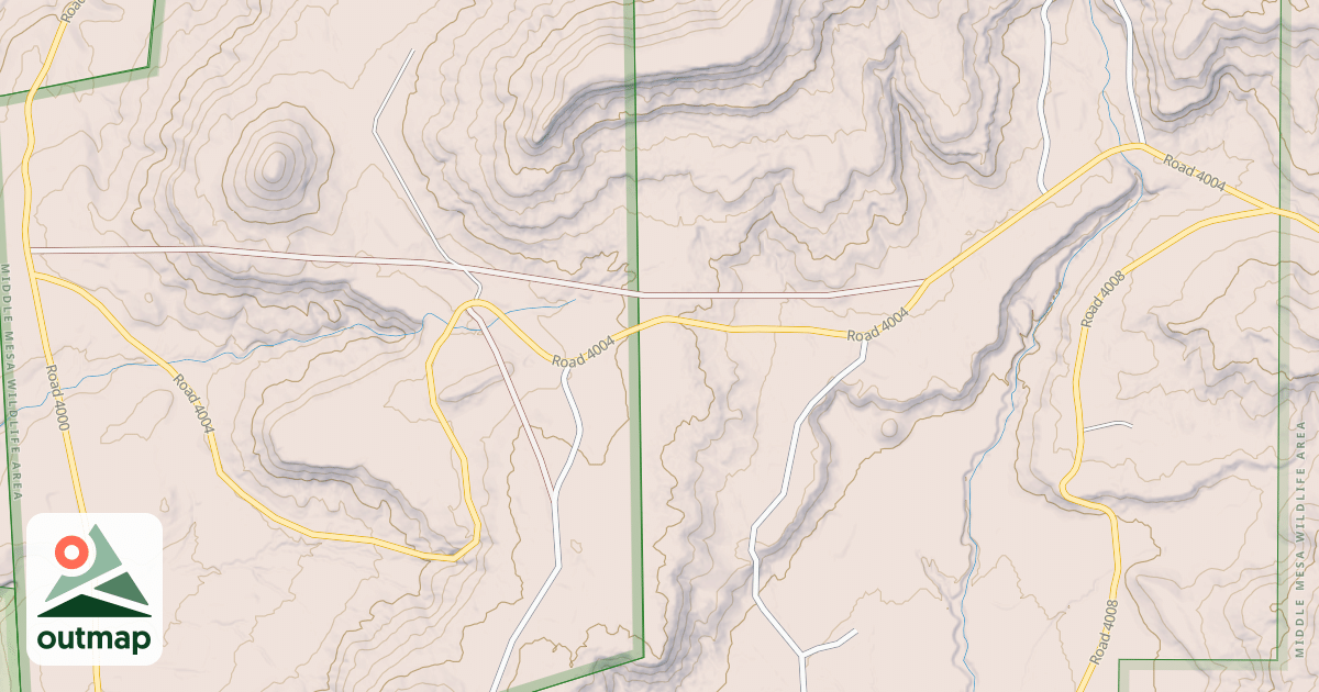 Map of BLM National GTLF Public Motorized Roads 1342933c-7378-4233-89a7-2fbab3db9b35