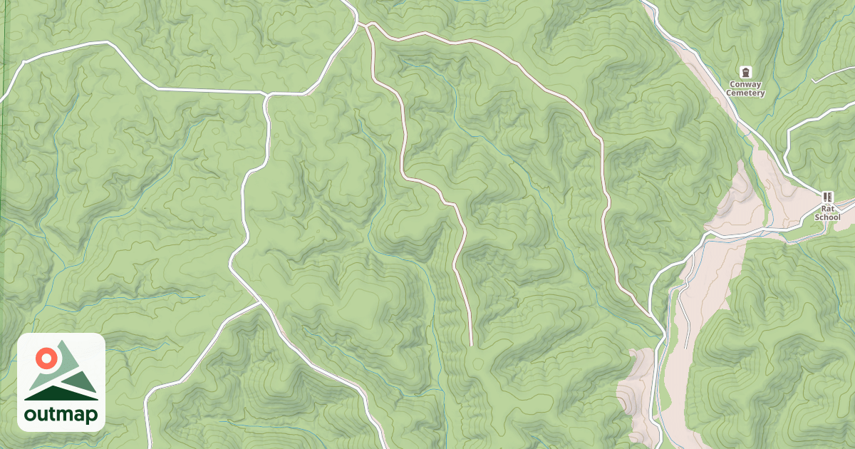 Map of CAMDEN HOLLOW