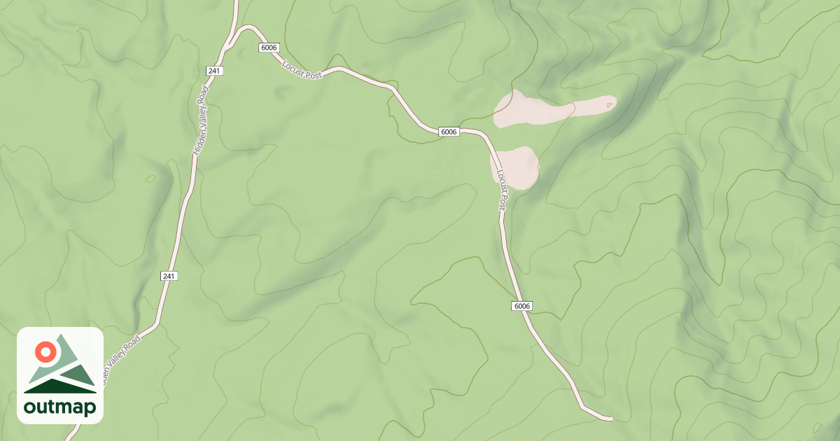 Map of LOCUST POST