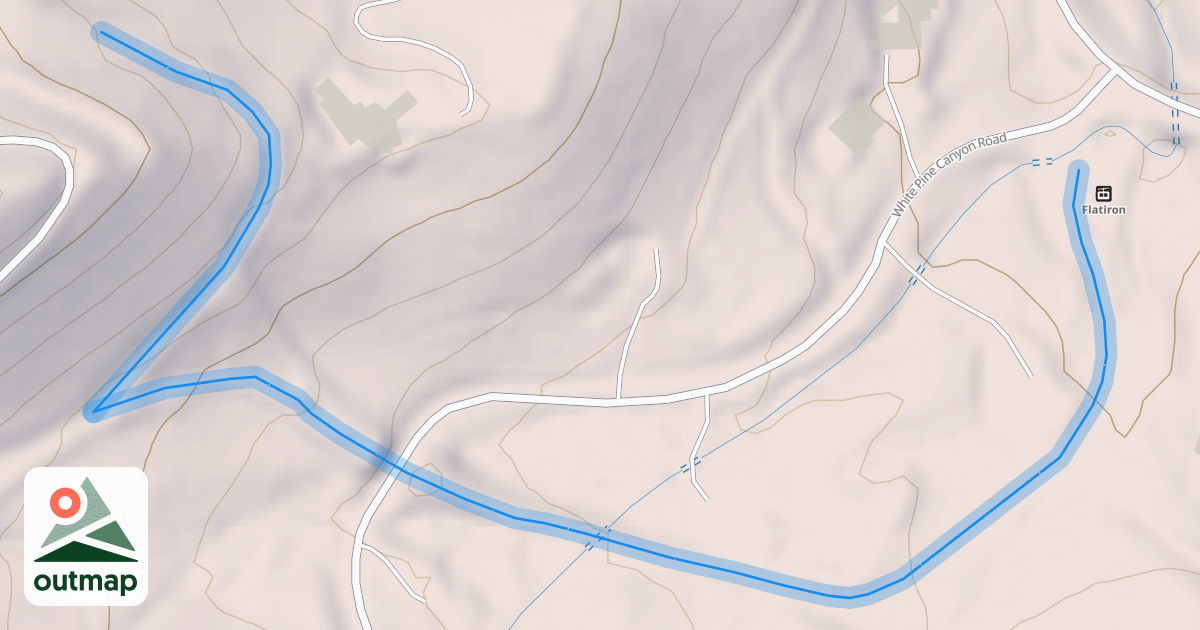 Map of Bugle Ridge Bypass