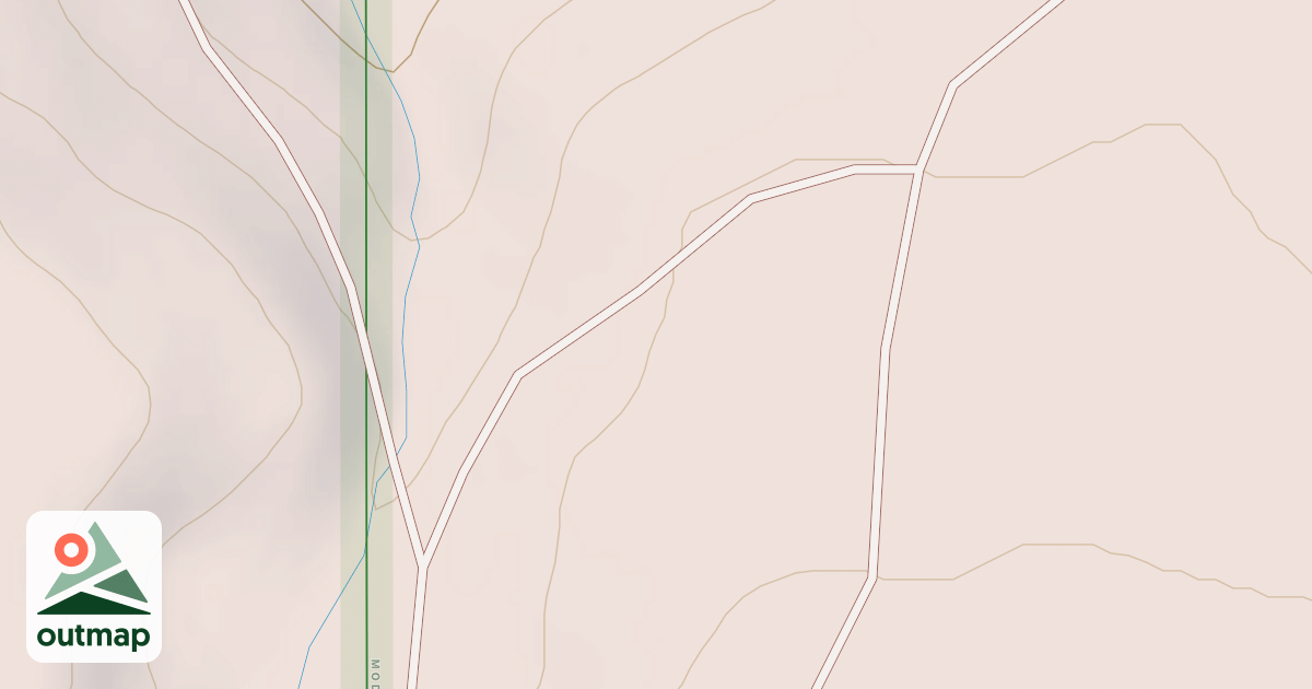 Map of BOUNDARY SPUR