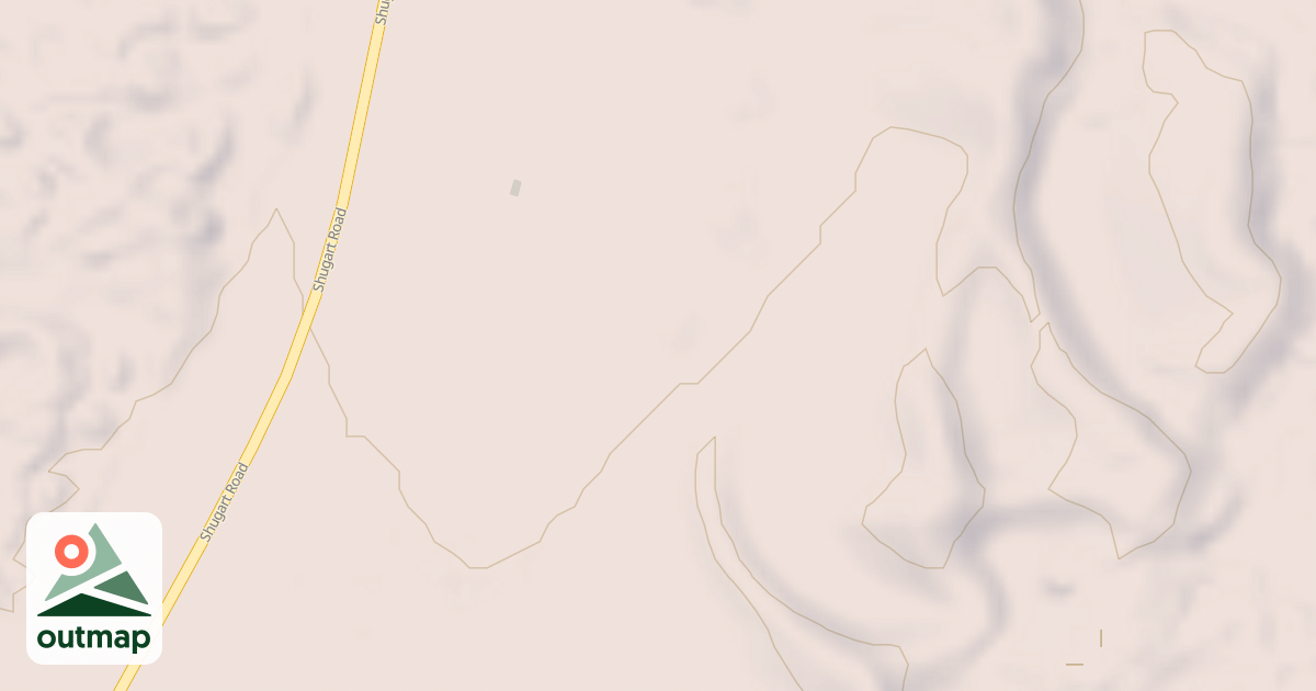 Map of Hackberry Trail System - Dunes Access