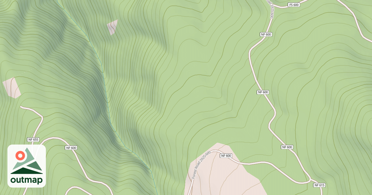 Map of BALD CAMP T.S.
