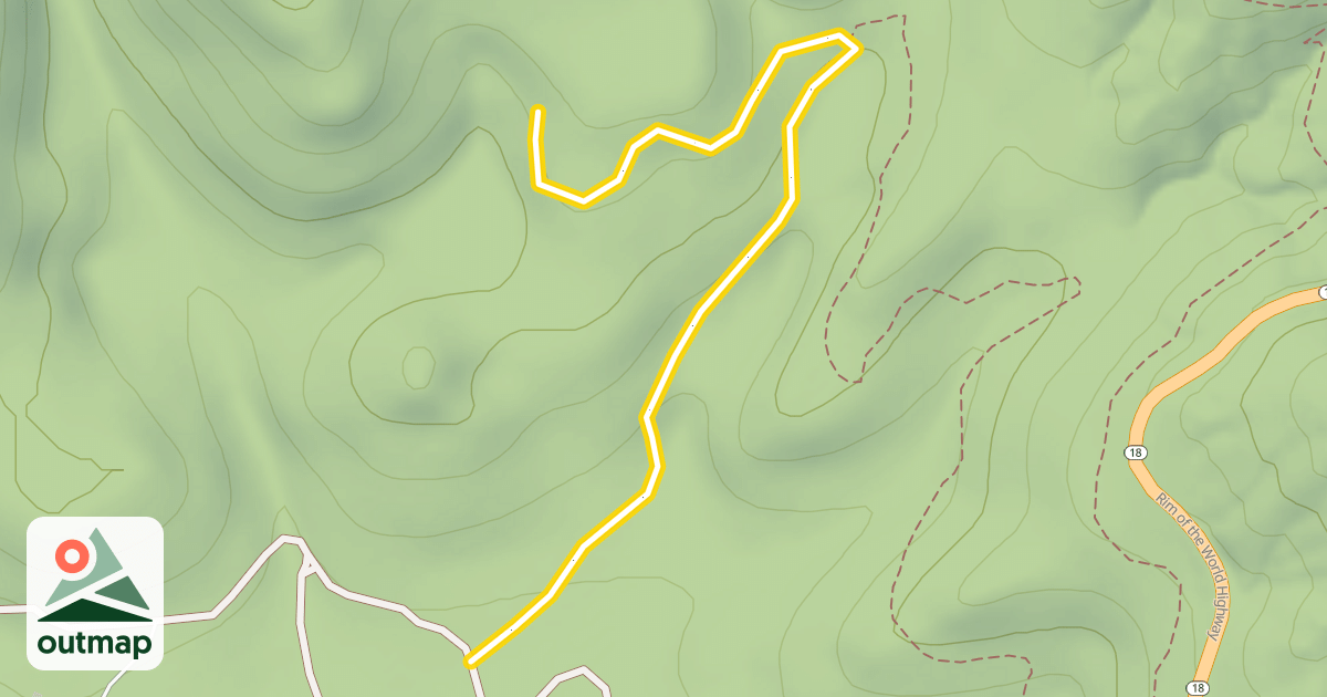 Map of Lone Pine