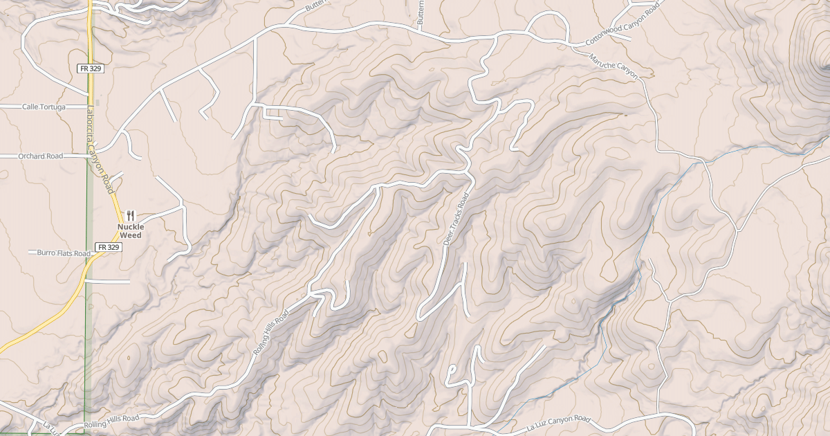 Map preview of USFS National Forest System Roads {BD435807-964C-48C4-B7D8-83D72B608E9F}