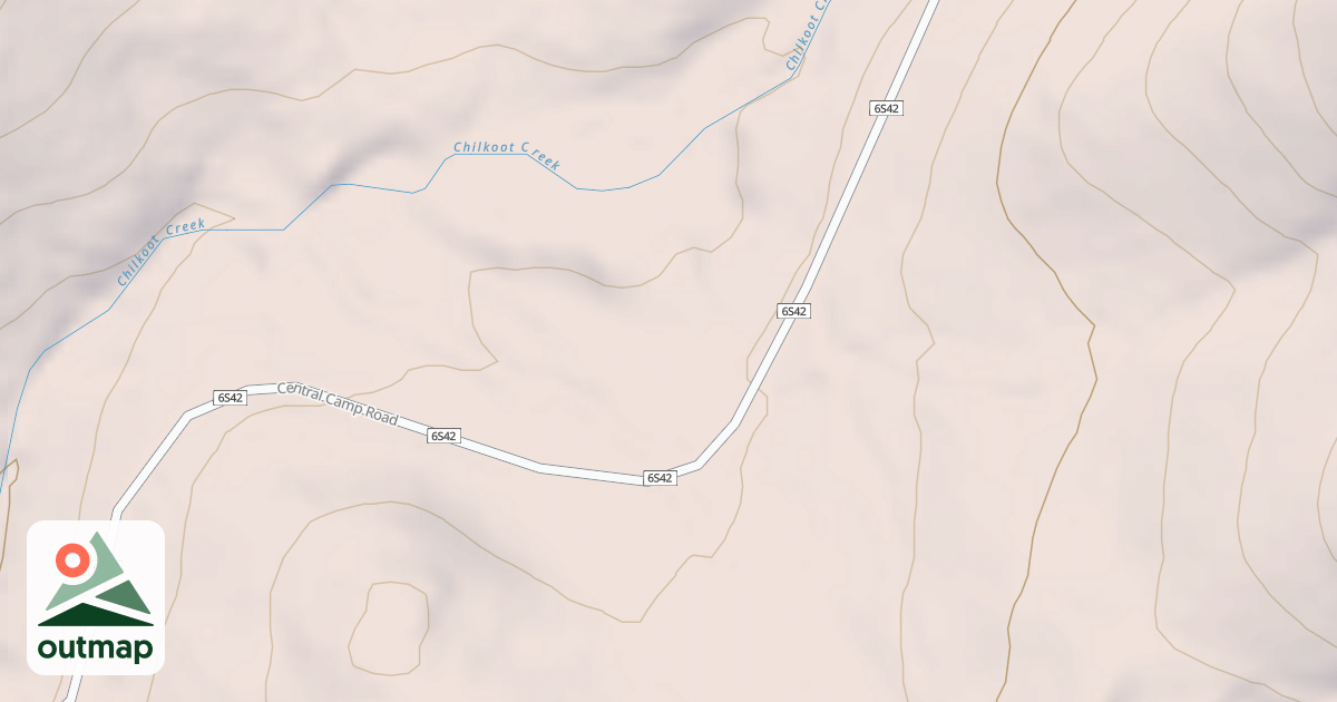 Map of CENTRAL CAMP T2