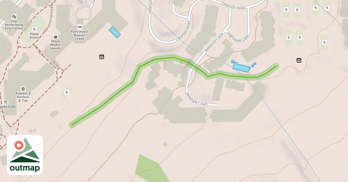 Map of Highlands Skiway