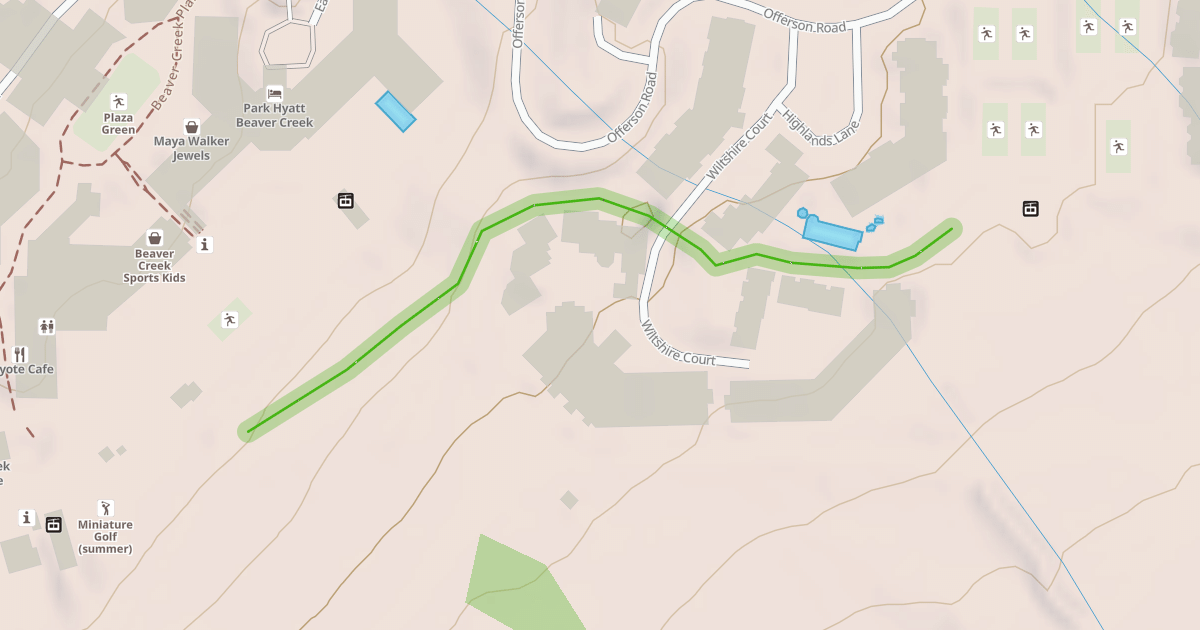 Map preview of Highlands Skiway