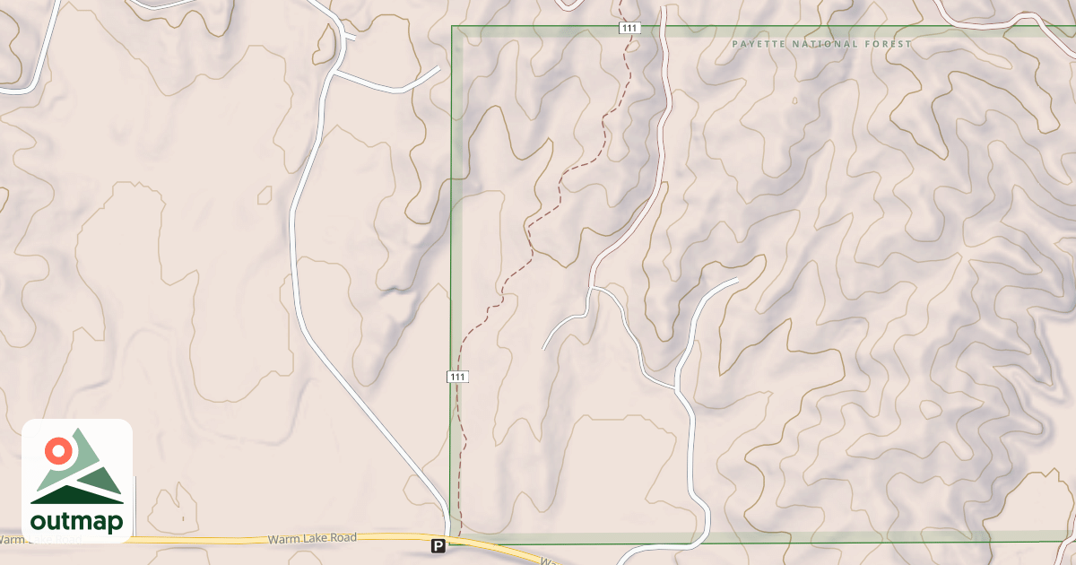 Map of Eagle Nest