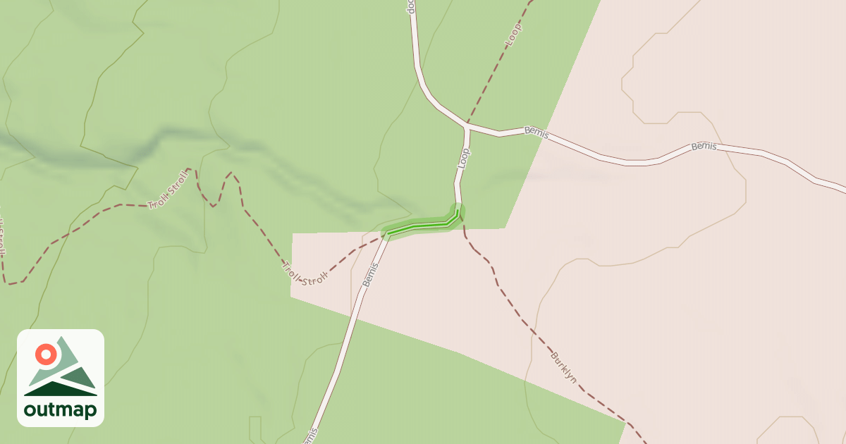 Map of Bemis