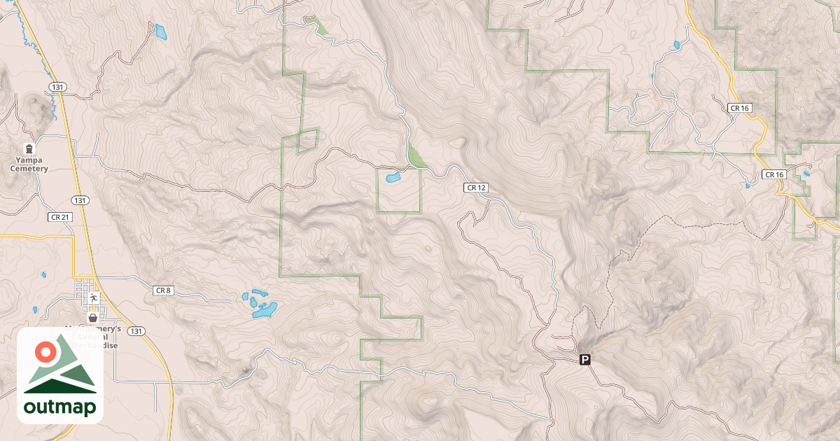 Map of GREEN RIDGE