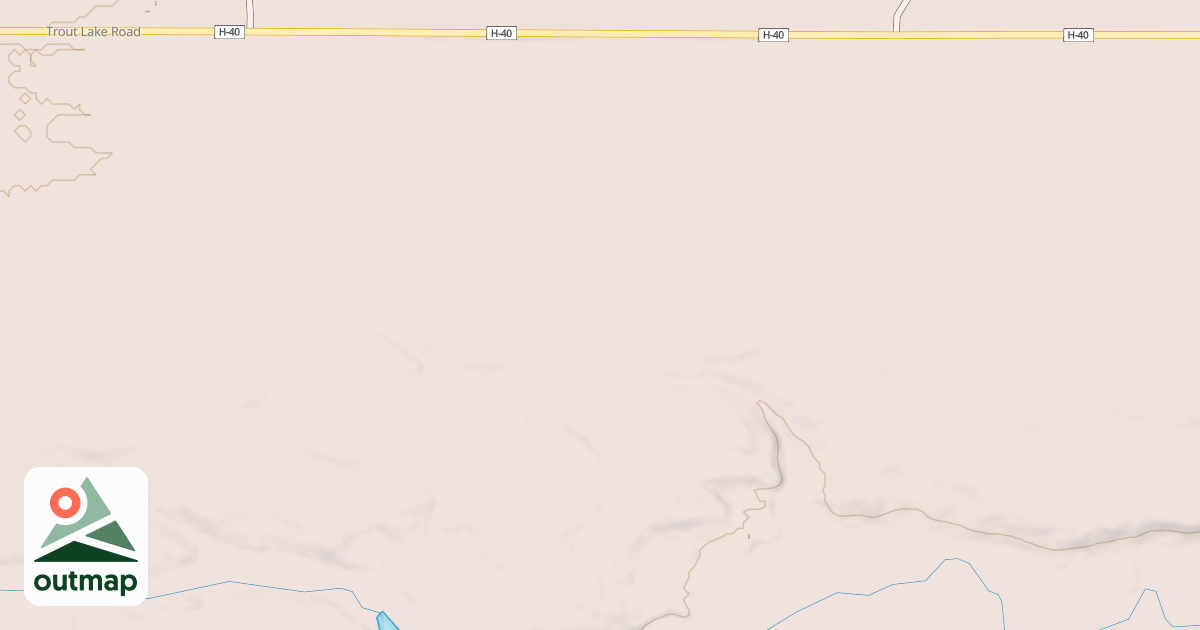 Map of BEAR CREEK PINES