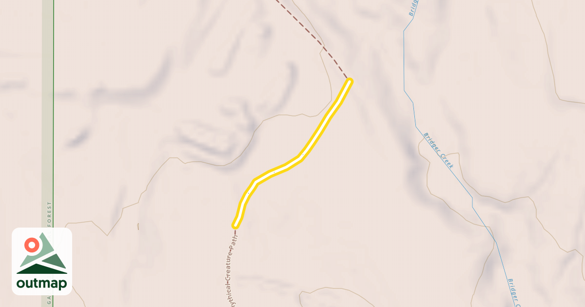 Map of Mythical Creature Path