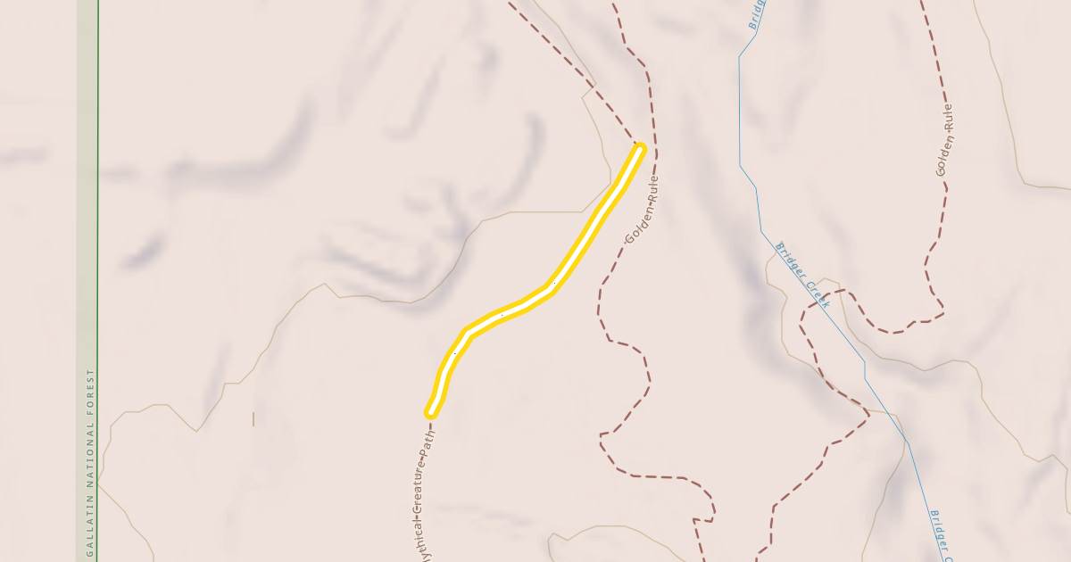 Map preview of Mythical Creature Path