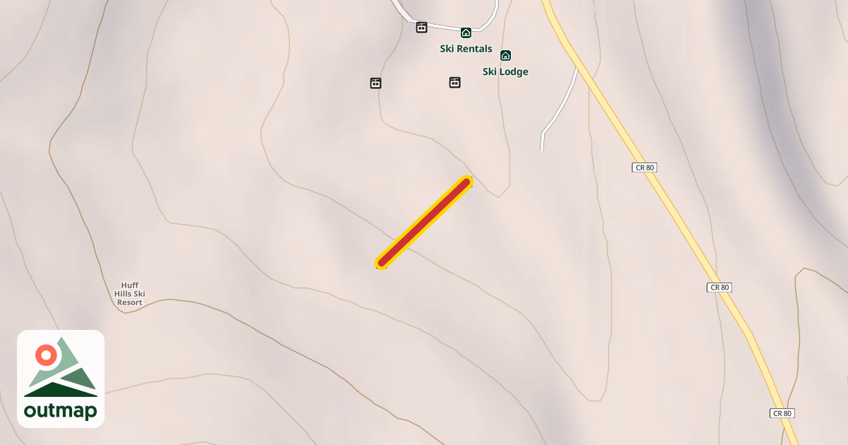 Map of Bully Lift Handle Tow