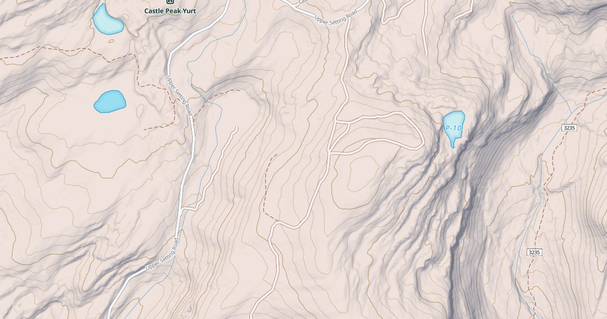 Map preview of CHOCK ROAD