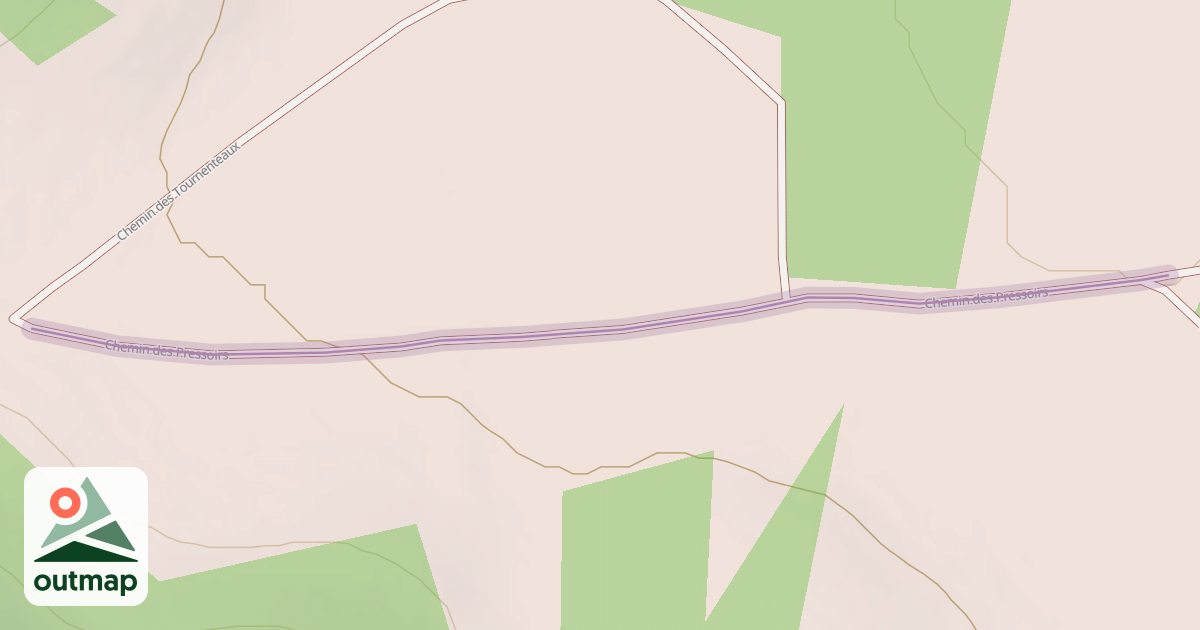 Map of Chemin des Pressoirs