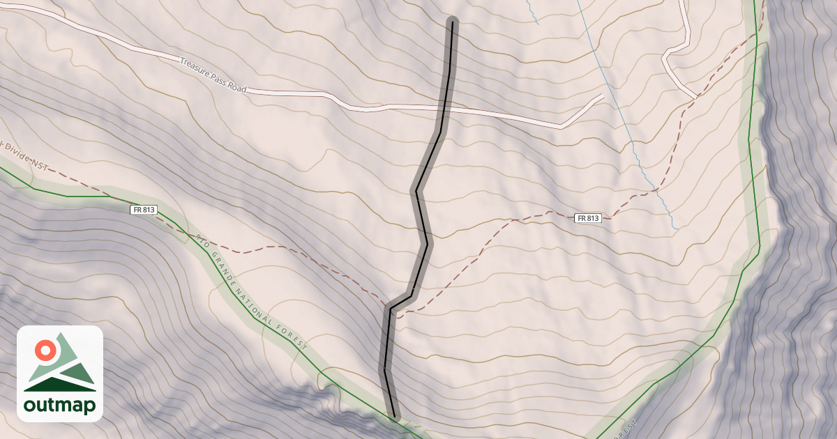 Map of Keith's Glades